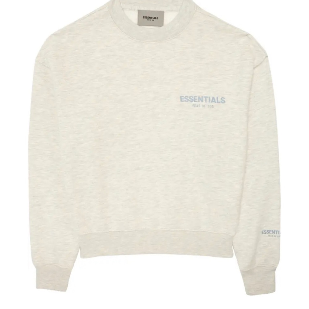 NWT Fear if God Essentials kids crew neck sweatshirt